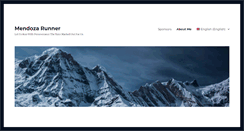 Desktop Screenshot of mendozarunner.com